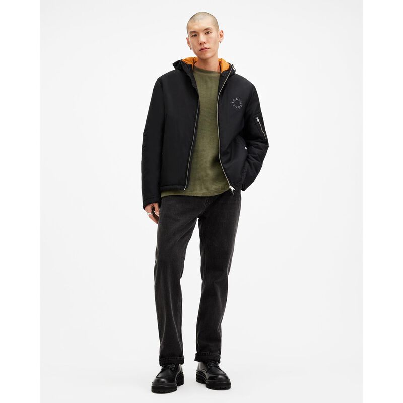 AllSaints Rockpile Tierra Logo Jacket image number 3