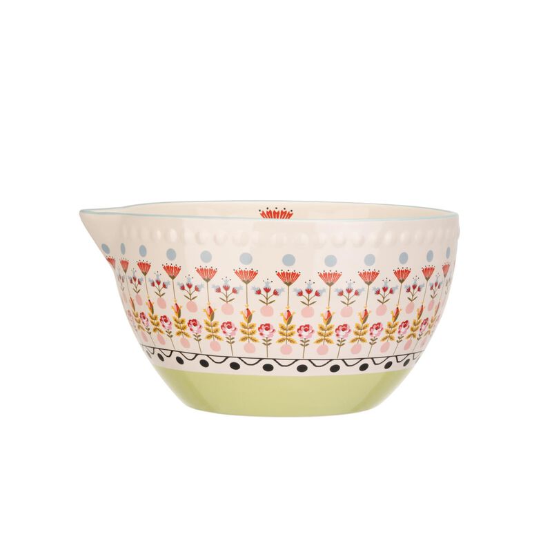 Cath Kidston Painted Table Ceramic Mixing Bowl 23cm image number 0