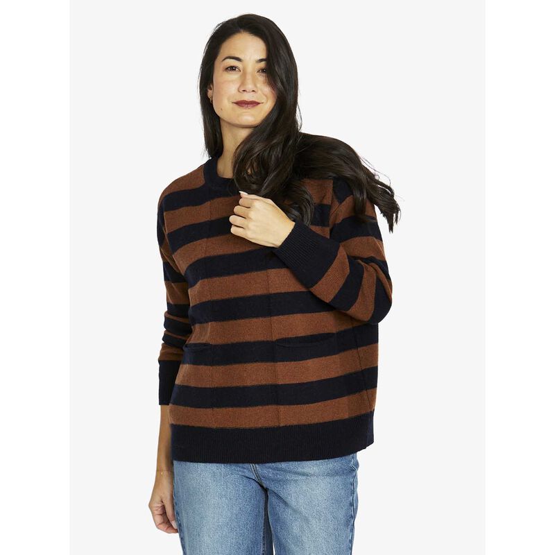 Jump 2 Pkt Stripe Pullover image number 2