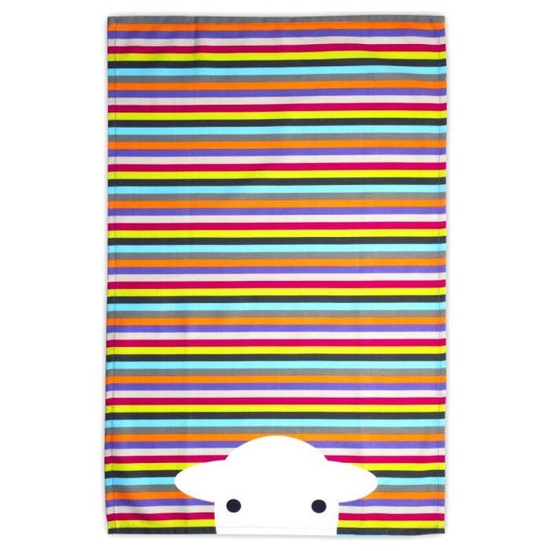 Herdy Peep Stripe Tea Towel image number 0