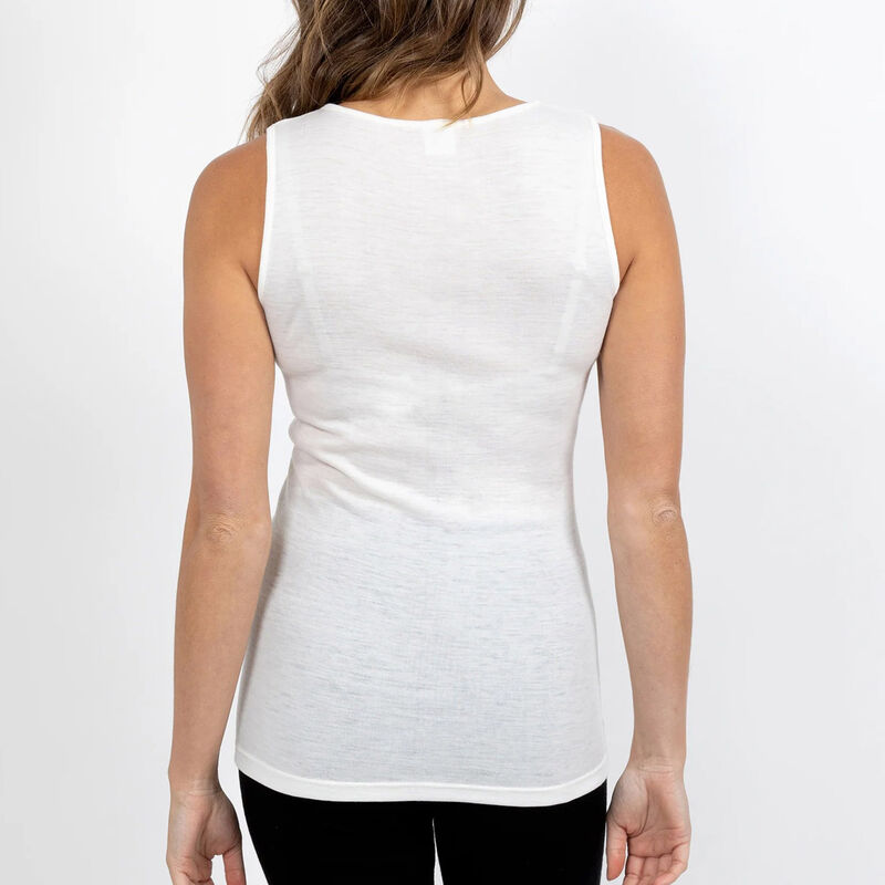 Baselayer Pure Wool Vest Lace Motif image number 1