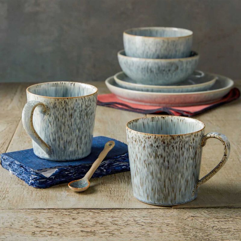 Denby Halo Speckle Mugs Set of 2 image number 3