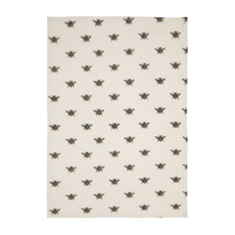 Wallace Cotton Beekeeper Tea Towel Set Of 2 image number 1