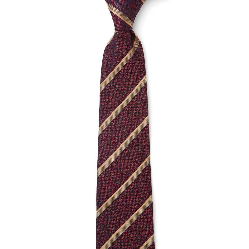 Joe Black Textured Stripe 7.5Cm Tie image number 0
