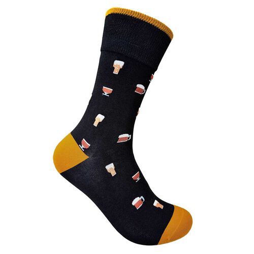 DS Socks Cotton Bamboo Beer Socks