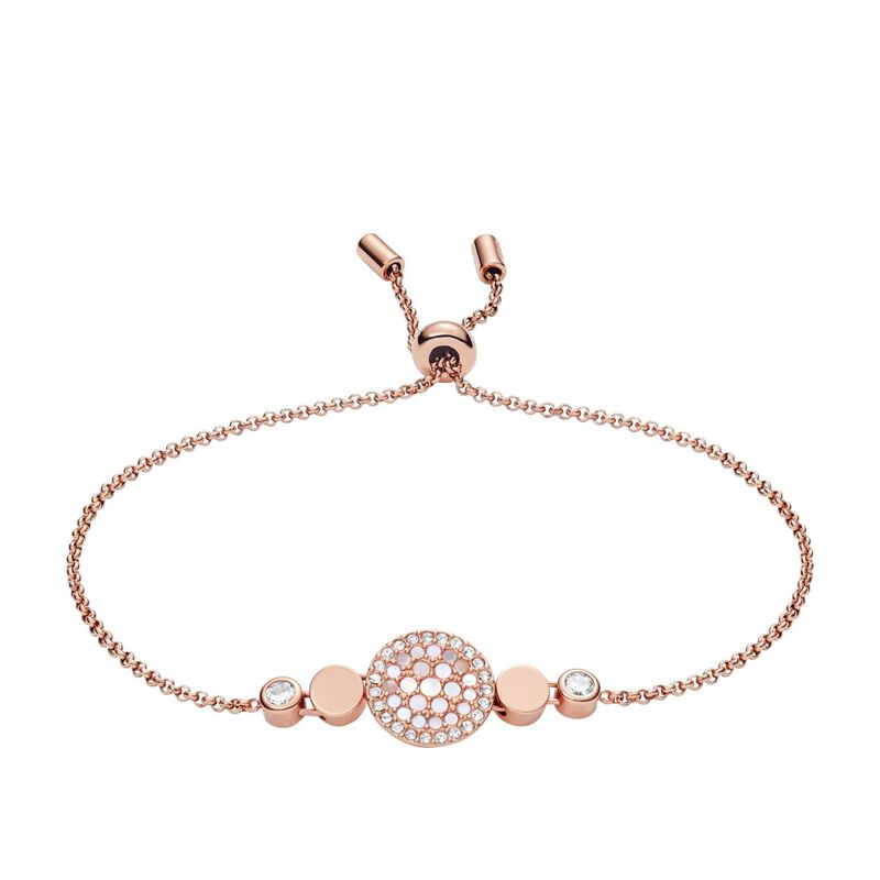 Fossil Mother-Of-Pearl Disc Bracelet image number 0