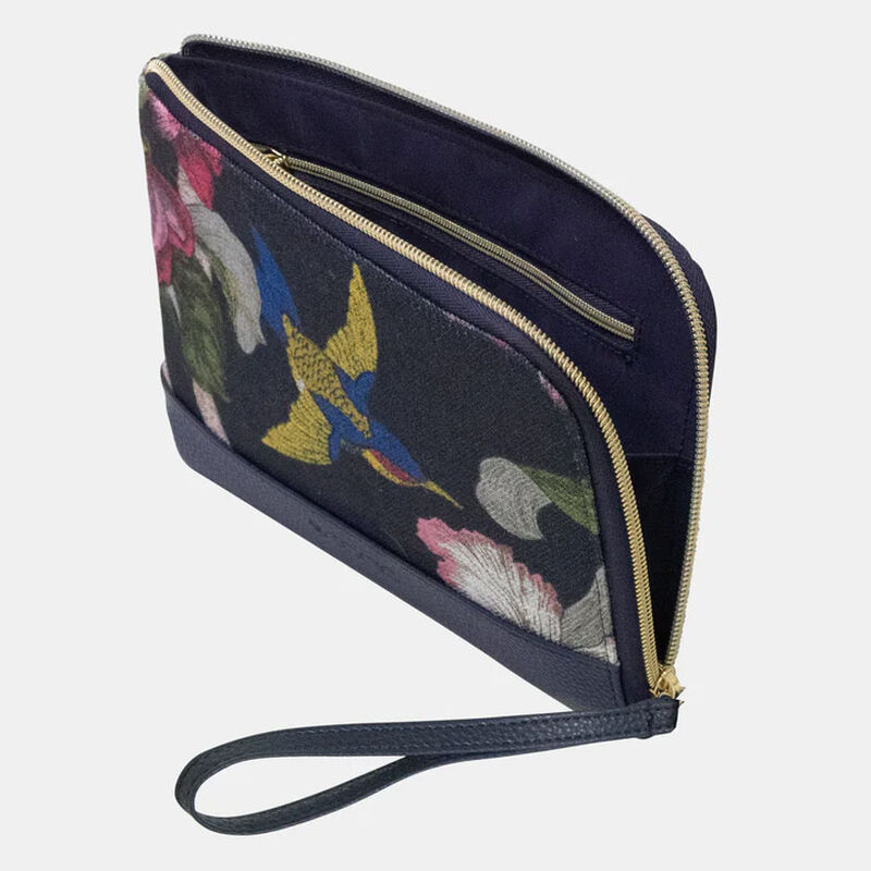 Tonic Duet Pouch Birdsong Indigo image number 1
