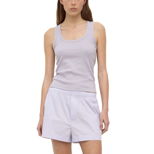 Assembly Label Robyn Scoop Neck Rib Tank Lilac