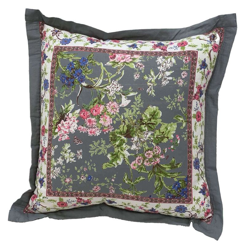 Forever England Amy Grey Cushion image number 0