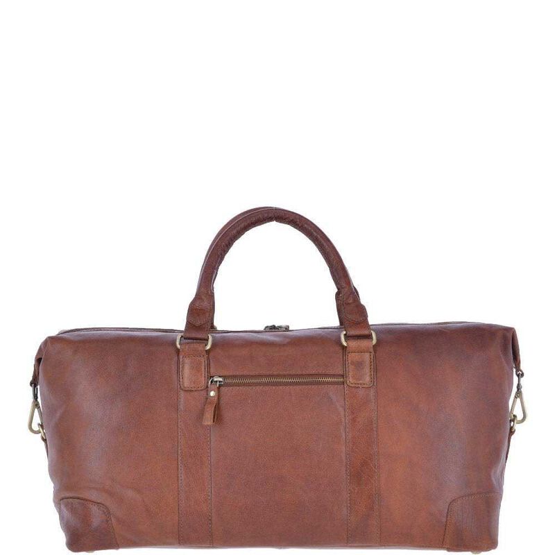 Ashwood Large Leather Vintage Holdall image number 7