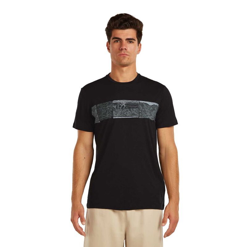 Icebreaker M Merino 150 Tech Lite SS Tee Elevation Line image number 0