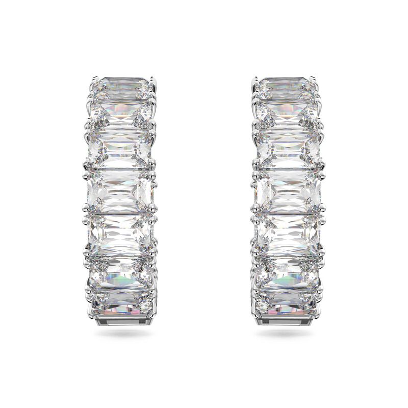 Swarovski Matrix Hoop Earrings image number 1