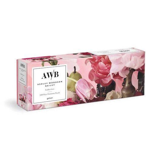 Galison Ashley Woodson Bailey Endless Love 1000 Piece Panoramic Puzzle