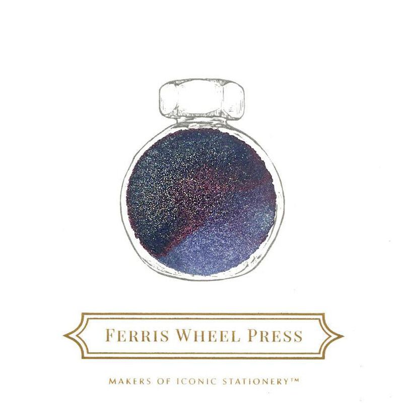 Ferris Wheel Press Fountain Pen Ink 38ml - Stroke of Midnight image number 1