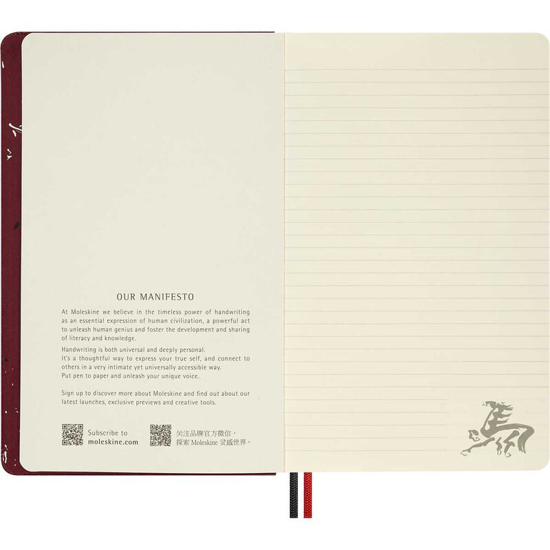 Moleskine LE YOT Horse Notebook Large Ruled Design B image number 2