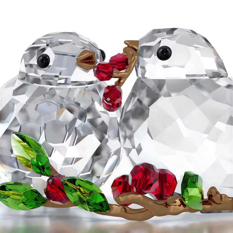 Swarovski Idyllia Bird Couple and Berries image number 1