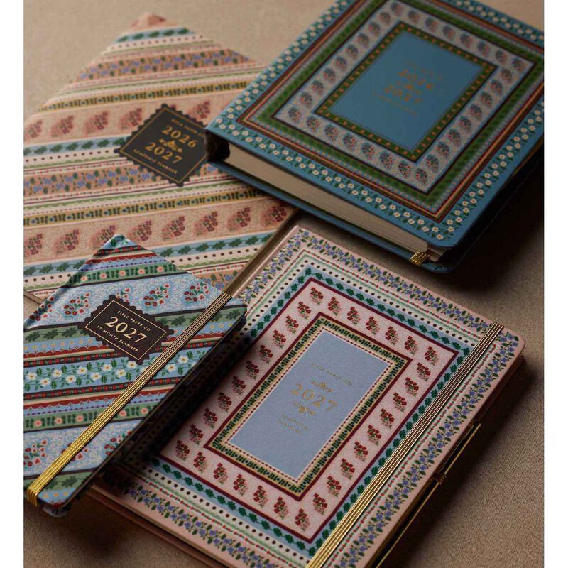 Rifle Paper Co. 2027 12-Month Paisley Hardcover Planner with Pen image number 3