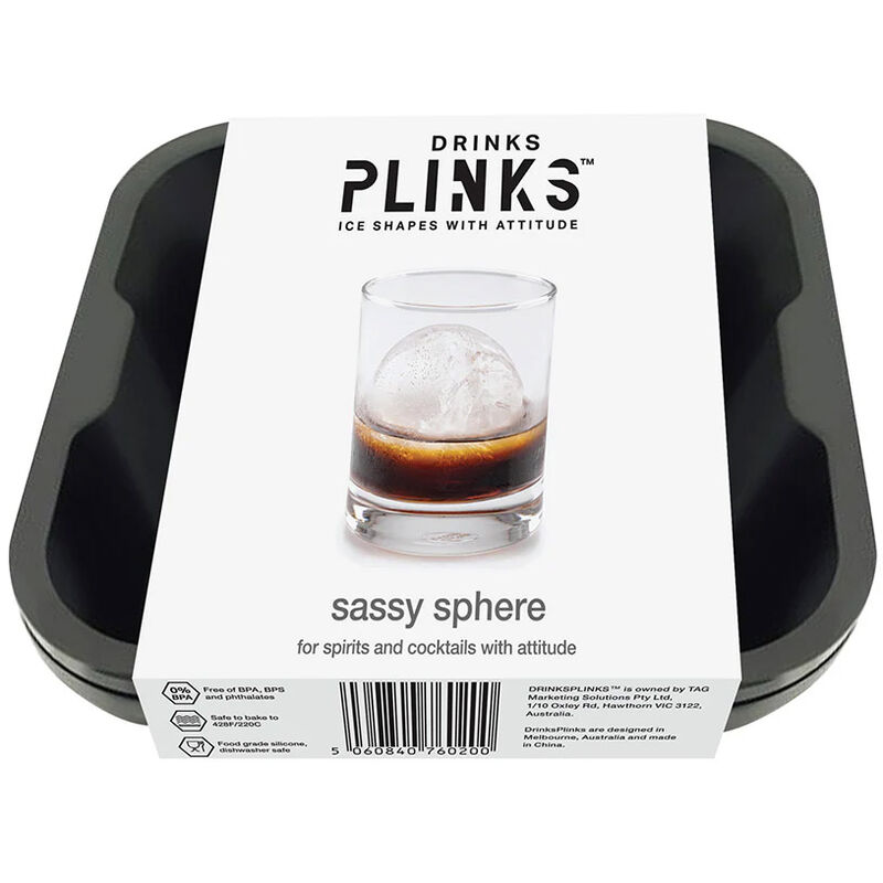 Drinks Plinks Ice Cube Tray - Sassy Spheres image number 2