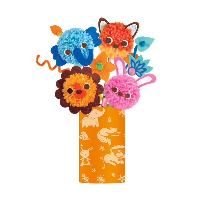 Avenir Pom Pom Animal Bouquet image number 2