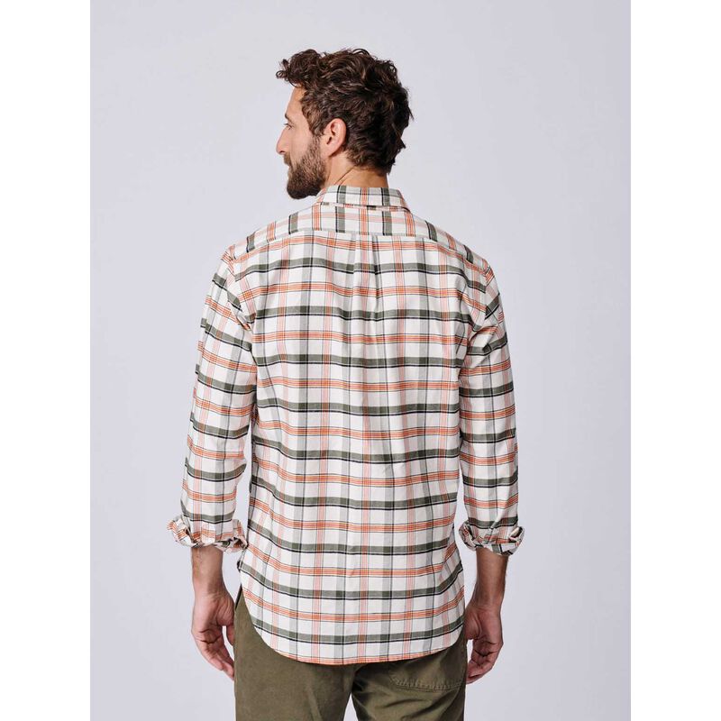 Aubin Merton Brushed Oxford Button Down Shirt image number 1