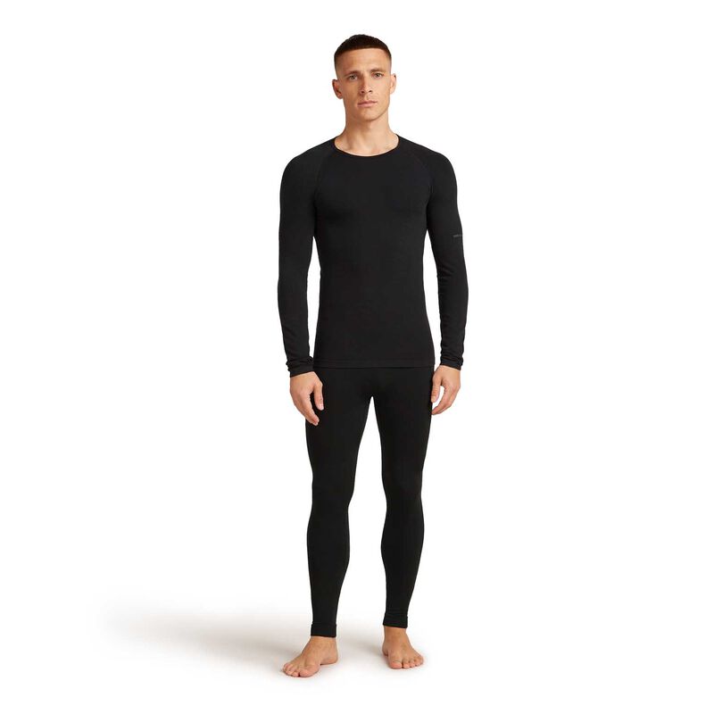 Icebreaker M Merino Blend 260 ZoneKnit Seamless LS Crewe image number 3