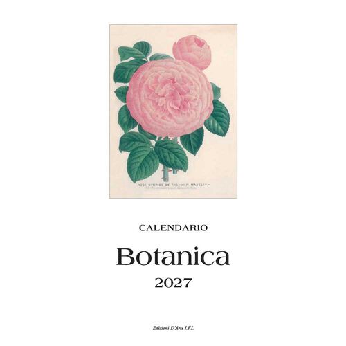 Istituto Fotocromo Botanica Italiano Slim Art Calendar 2027