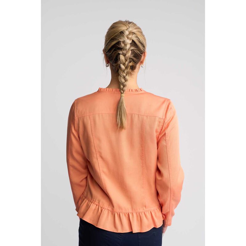 Vassalli Jacket With Frill Hem image number 1