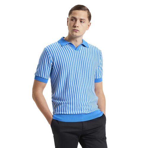 Ben Sherman Vertical Wave Polo Shirt