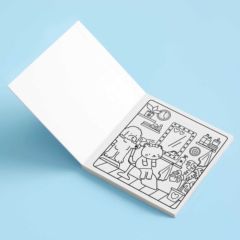 Hinkler&nbsp; Sunny Vibes Cosy Colouring Kit image number 1