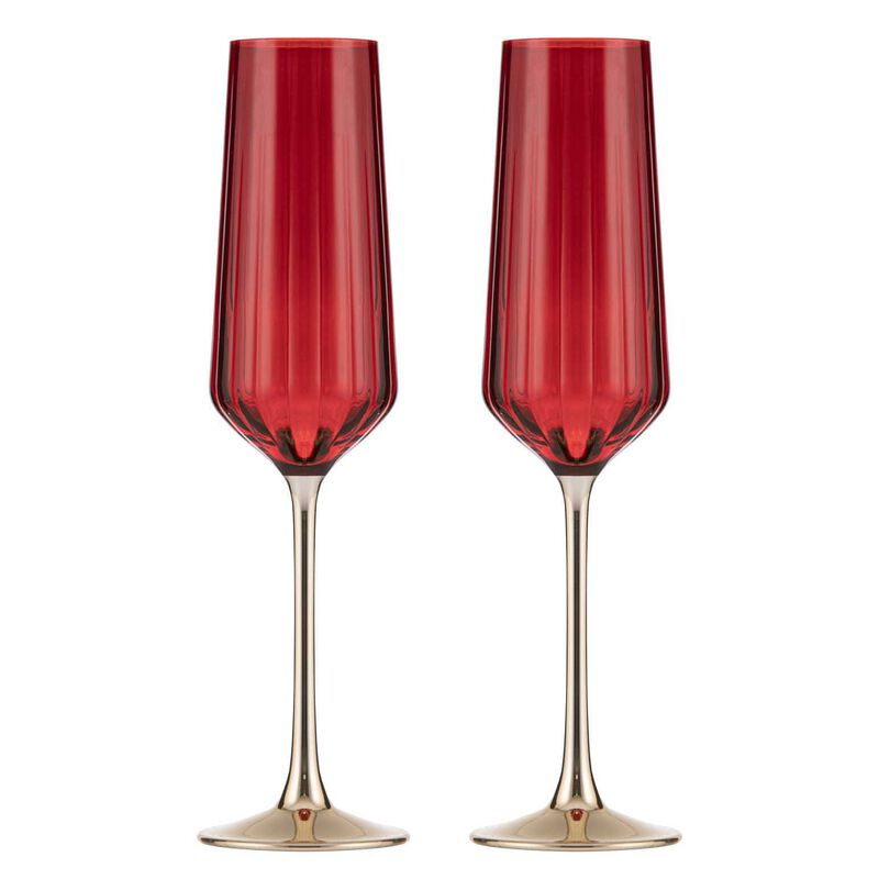 Tempa Valentina Berry 2pk Champagne Glass image number 0