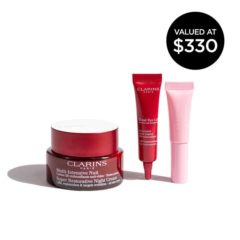 Clarins Super Restorative Night Expertise Collection image number 1