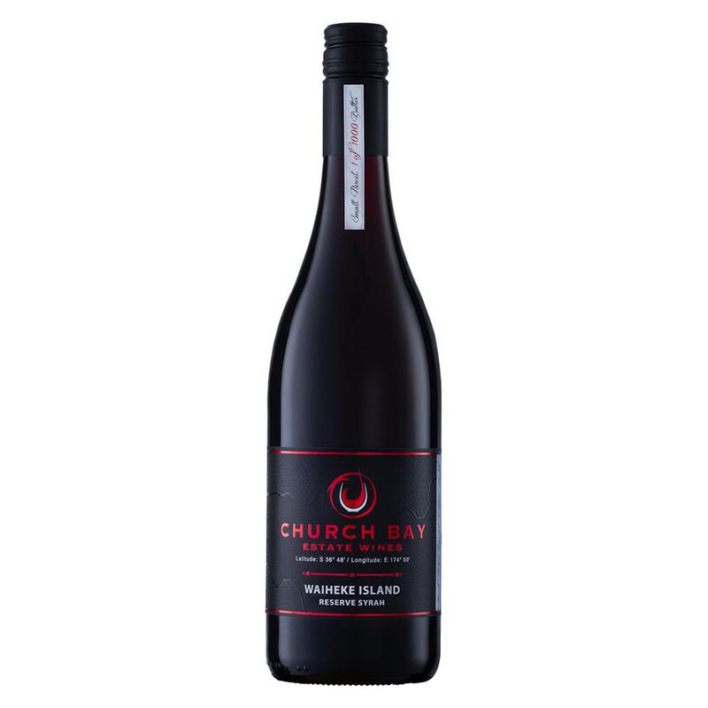 Church Bay Waiheke Island Reserve Syrah 750ml image number 0