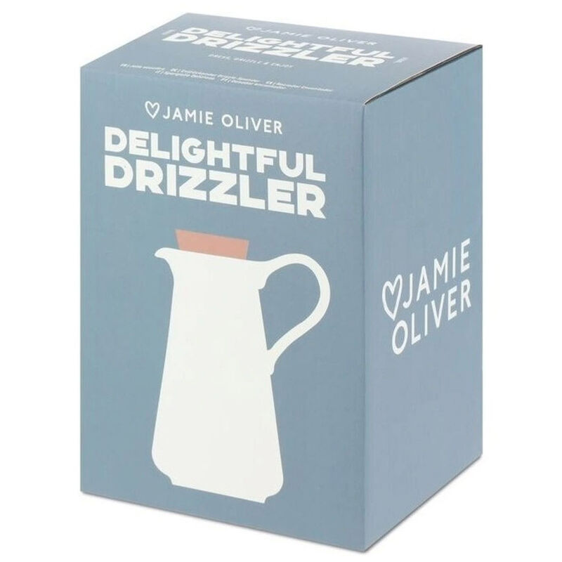 Jamie Oliver Big Love Stoneware Delightful Drizzler 450ml - White image number 2