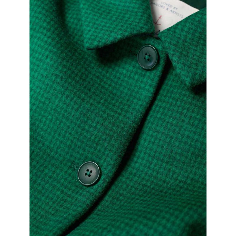 Seasalt Cornwall Beamwind Coat Puppy Tooth Glade image number 3