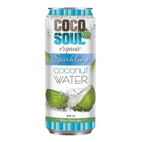 Coco Soul Organic Sparkling Coconut Water 355ml