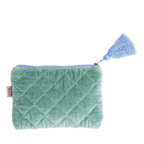 Kip&Co Seabed Velvet Cosmetics Purse