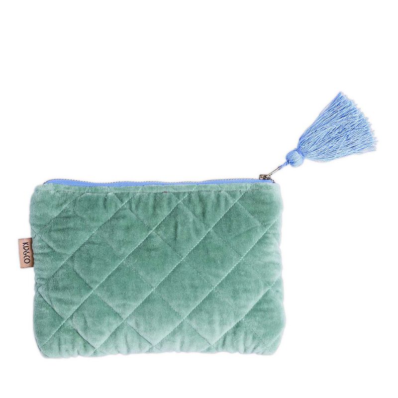Kip&Co Seabed Velvet Cosmetics Purse image number 0