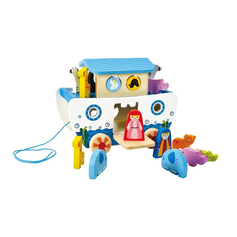 Hape Pull Along Noah's Ark image number 0