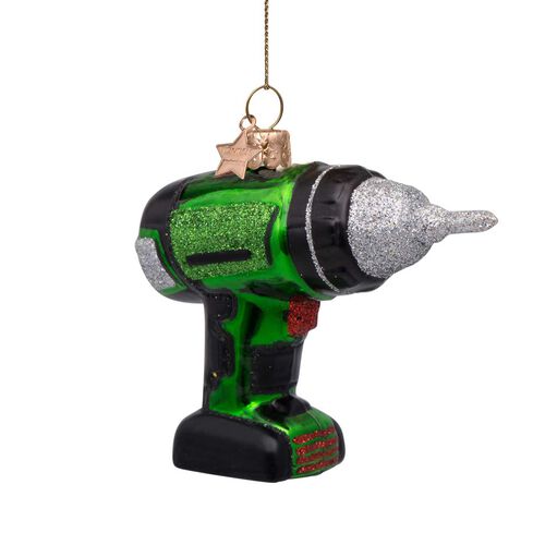 Vondels Ornament Glass Drill Machine 8.5cm