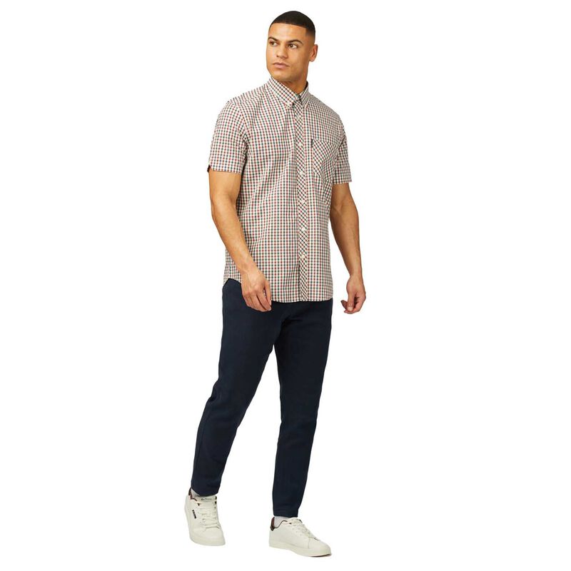 Ben Sherman SS Signature House Check Shirt image number 3