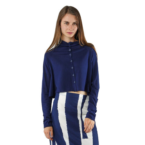 Rundholz Cropped Flare Cardigan