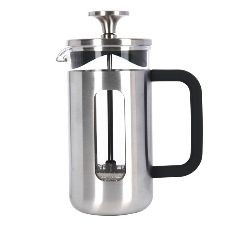 La Cafetiere Pisa 3-Cup Cafetiere - Brushed Stainless Steel image number 0