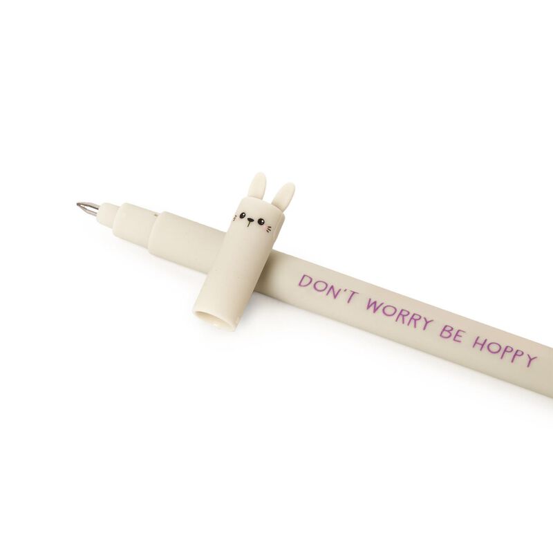 Legami Bunny Erasable Pen - Purple Ink image number 1