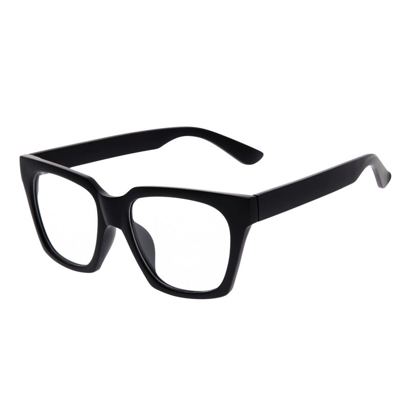 Daily Eyewear 10am - Black Clear Glasses image number 0