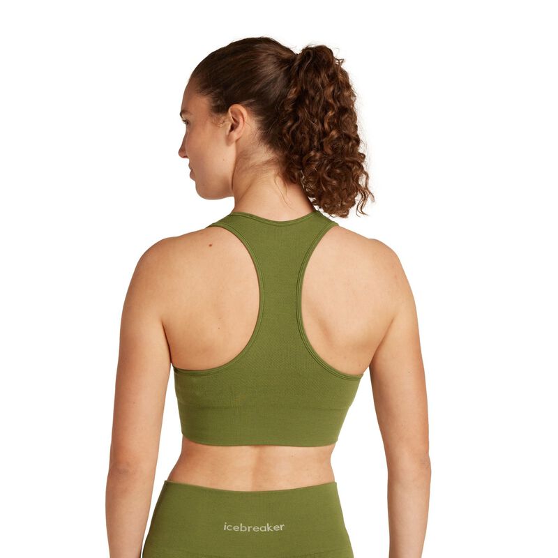 Icebreaker Womens Merino Seamless Active Bra image number 1