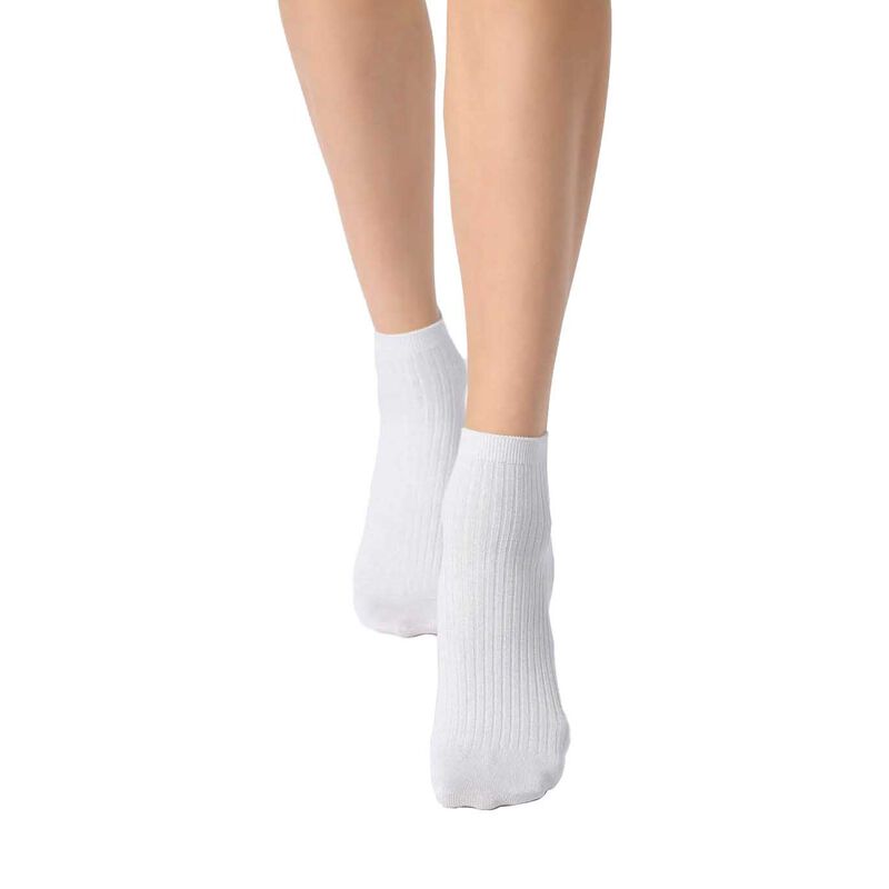 Oroblu Brillant Rib Sneaker Sock image number 2