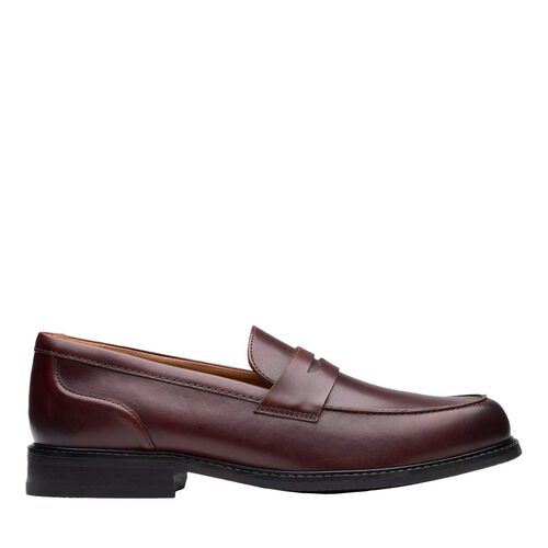 Clarks Mens Craft Arlo Lo Tan Leather
