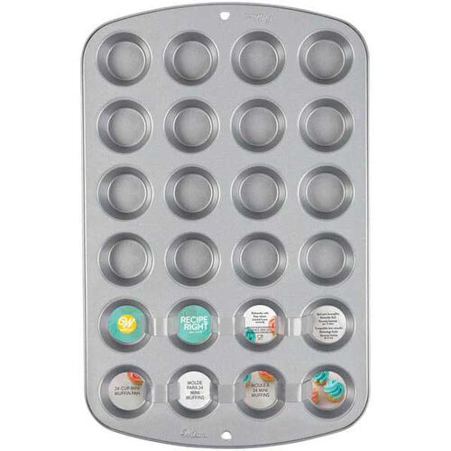 Wilton Recipe Right Mini Muffin Pan 24 Cup