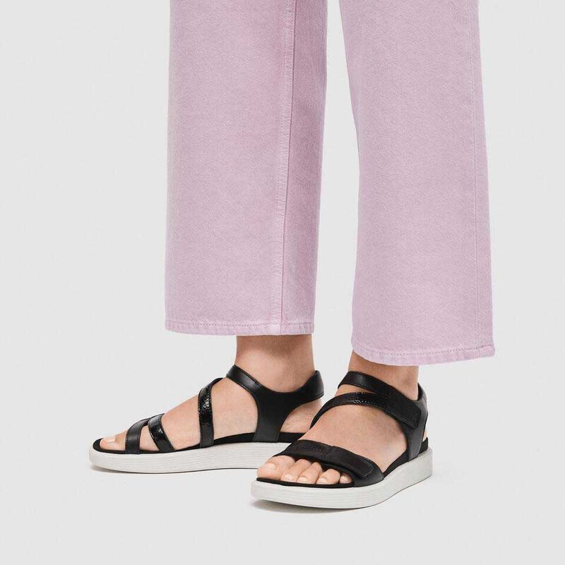 ECCO Soft Sandal W Black image number 3