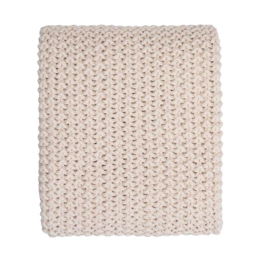 Top Drawer Serenity Chunky Knit Throw 150x200cm
